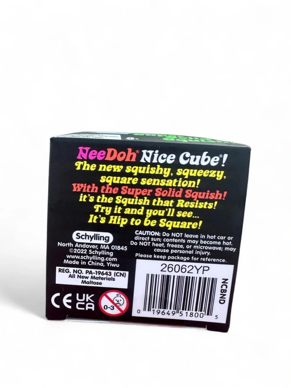 RARE 100% AUTHENTIC Viral Schylling NeeDoh Nice Cube Sensory Squishy Fidget Toy